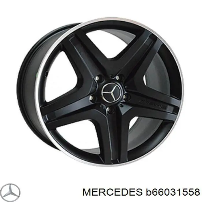 Диски колесные литые (легкосплавные, титановые) MERCEDES B66031558