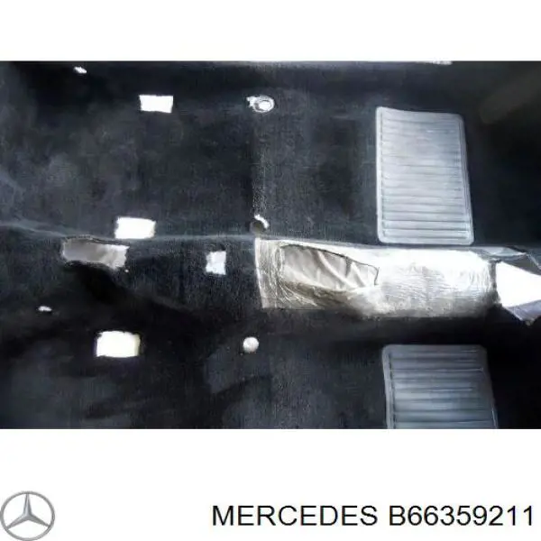 Комплект ковриков Mercedes B66359211 цена, от  