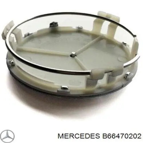 AB66470202 Mercedes Колпаки на диски