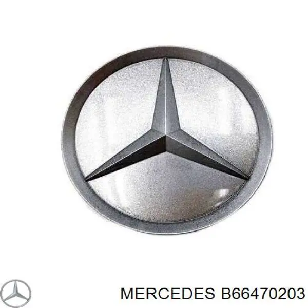 B66470203 Mercedes колпак колесного диска