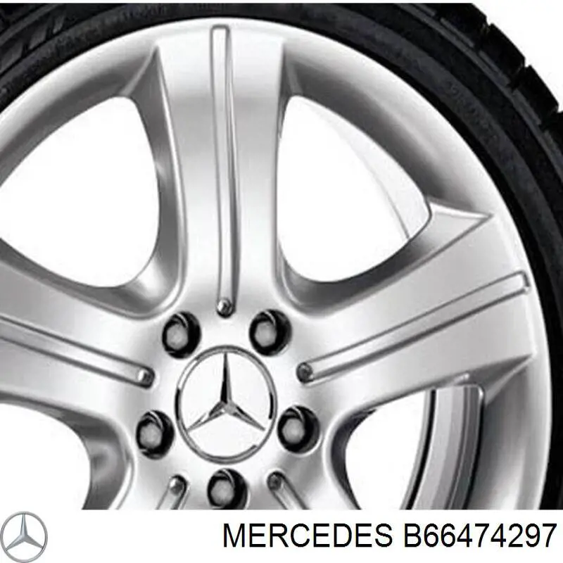 Discos de roda de aleação ligeira (de aleação ligeira, de titânio) para Mercedes ML/GLE (W164)