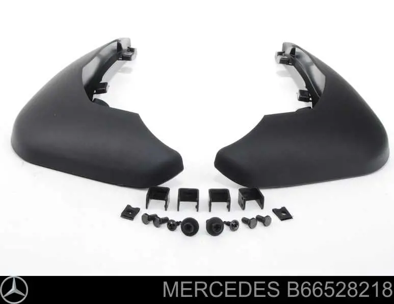 B66528218 Mercedes брызговики задние, комплект