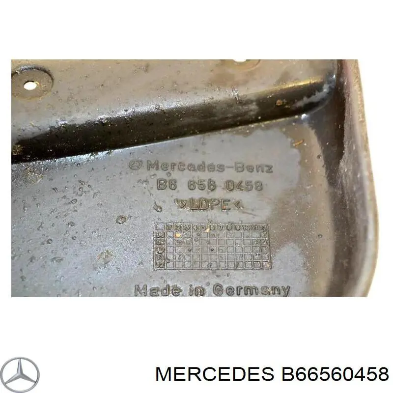 Брызговики передние, комплект Mercedes B66560458 цена, от 52.27 USD