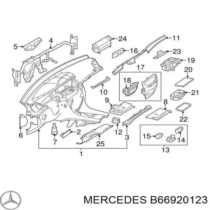 B66920123 Mercedes 