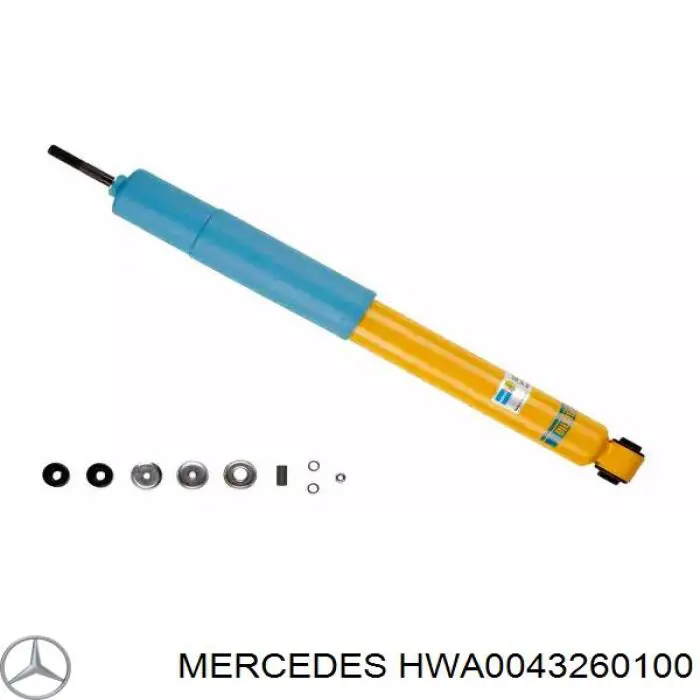 Стойка амортизатора задняя Mercedes HWA0043260100 цена, от  USD