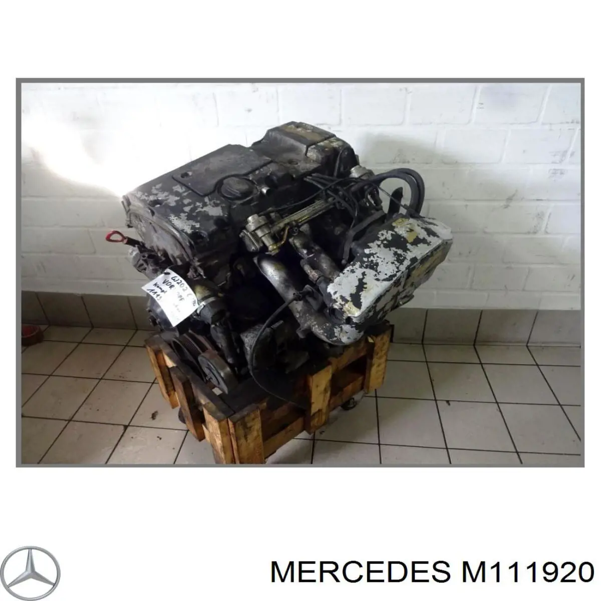 A111010794580 Mercedes motor montado