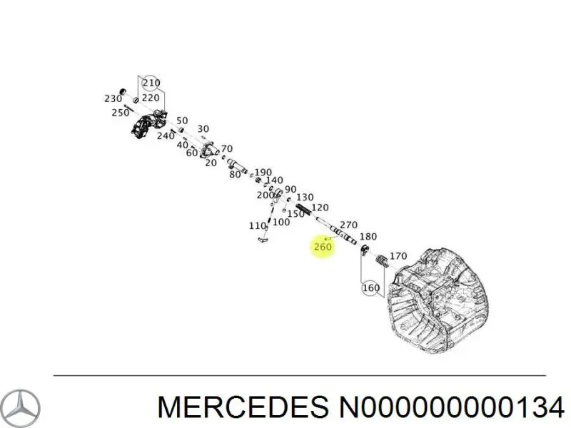  000000000134 Mercedes