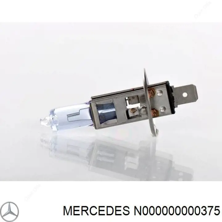 Лампочка галогенная N000000000375 Mercedes