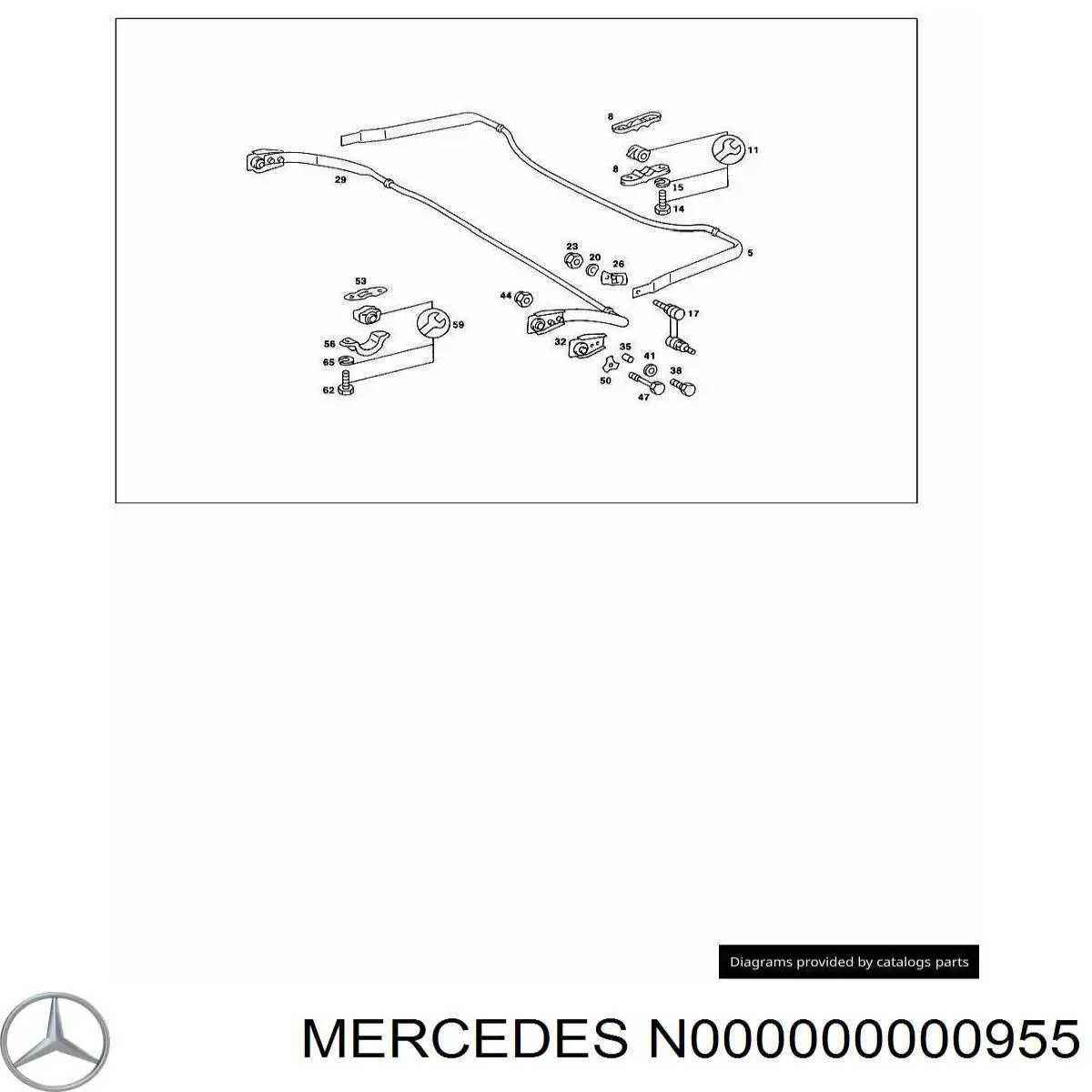 Лампочка N000000000955 Mercedes