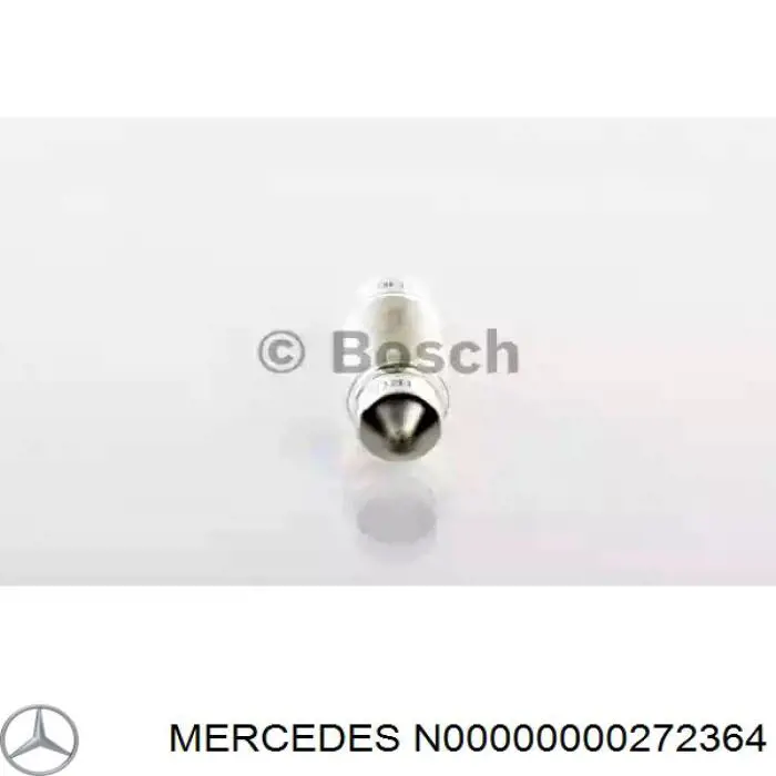 Лампочка плафона освещения салона/кабины Mercedes N00000000272364 цена, от 0.45 USD