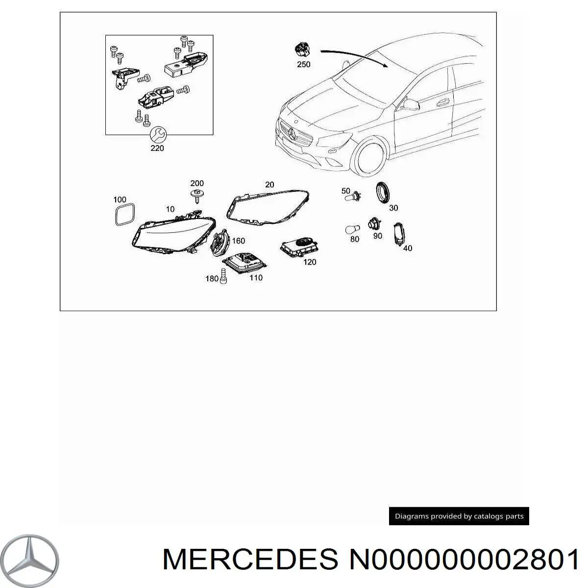 N000000002801 Mercedes 