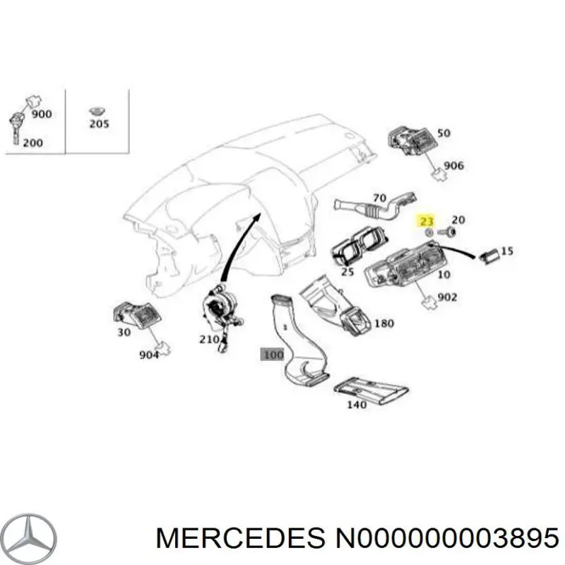 N000000003895 Mercedes 