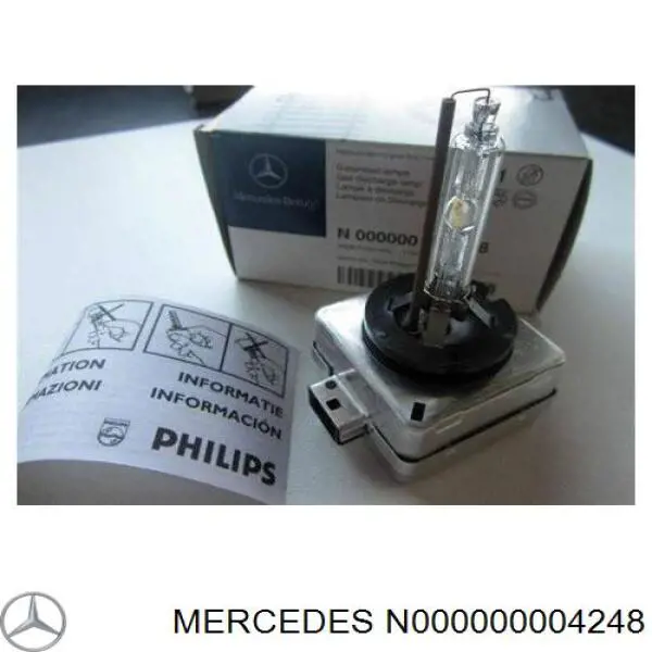 Лампочка ксеноновая N000000004248 Mercedes