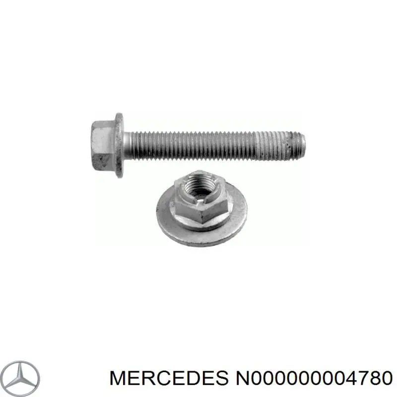 Болт крепления переднего рычага, нижнего N000000004780 Mercedes