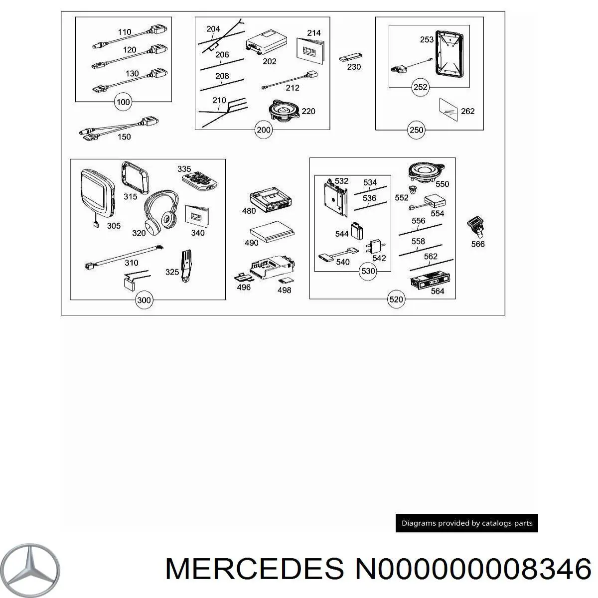 N000000008346 Mercedes 