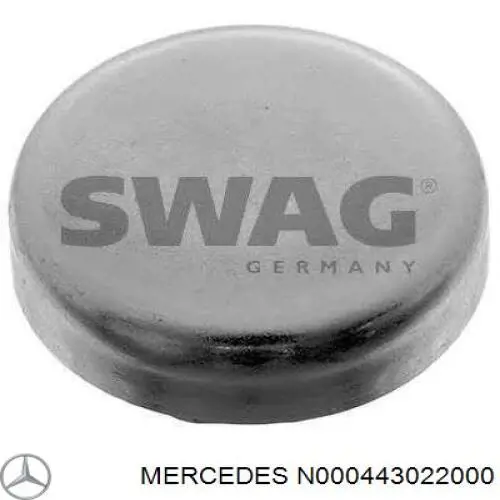 N000443022000 Mercedes заглушка гбц/блока цилиндров