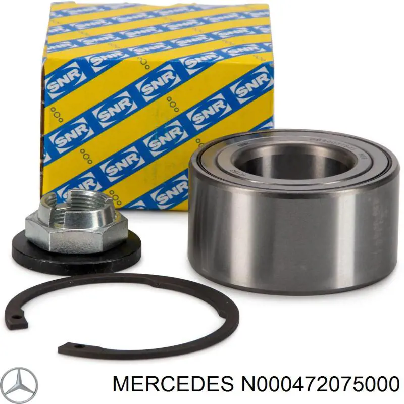 Купить N000472075000 Mercedes Подшипник передней ступицы