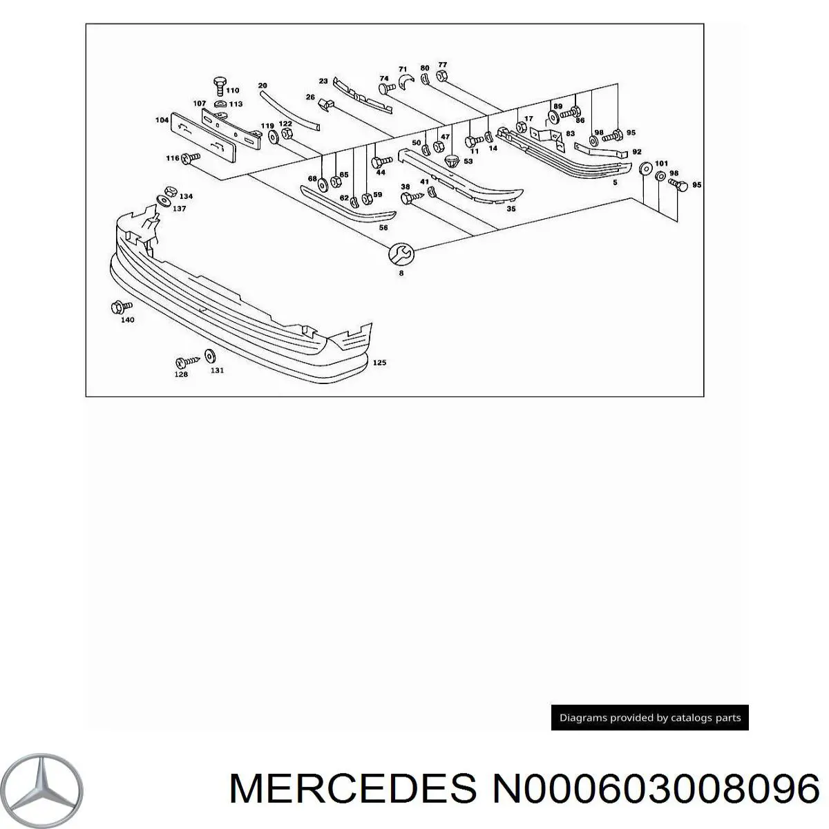 000603008096 Mercedes 