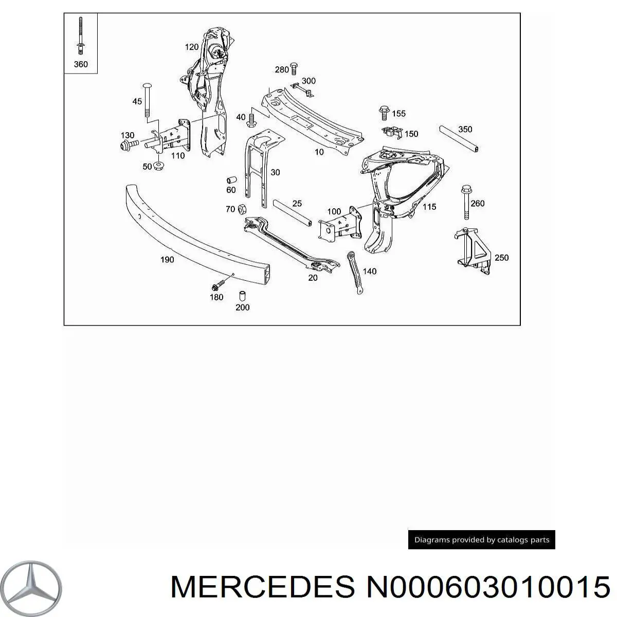 N000603010015 Mercedes 