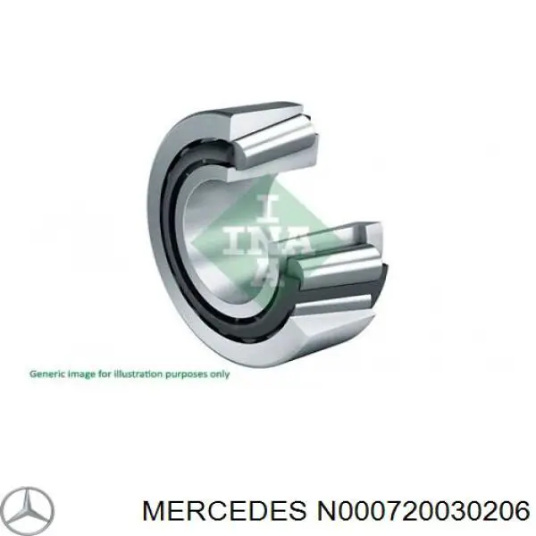 Rolamento da árvore intermédia da Caixa de Mudança para Mercedes Sprinter (904)
