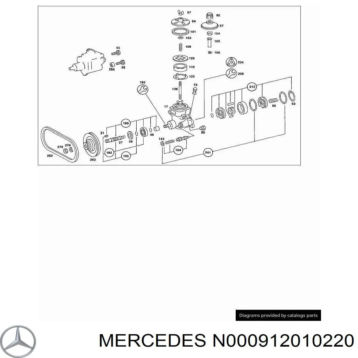 N000912010220 Mercedes 