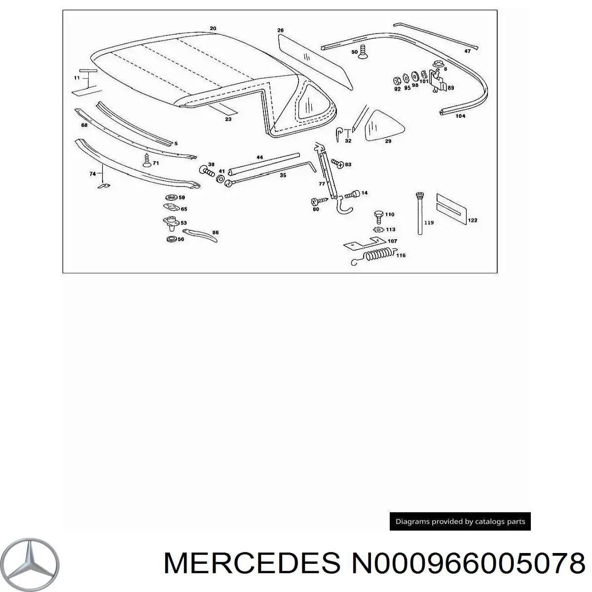  000966005078 Mercedes