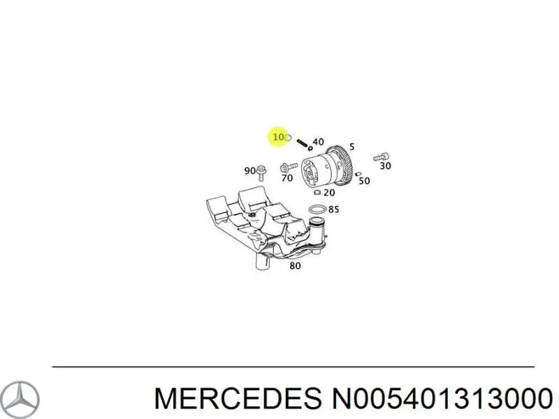 N005401313000 Mercedes 