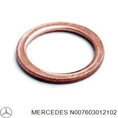 Прокладка пробки піддону двигуна N007603012102 Mercedes