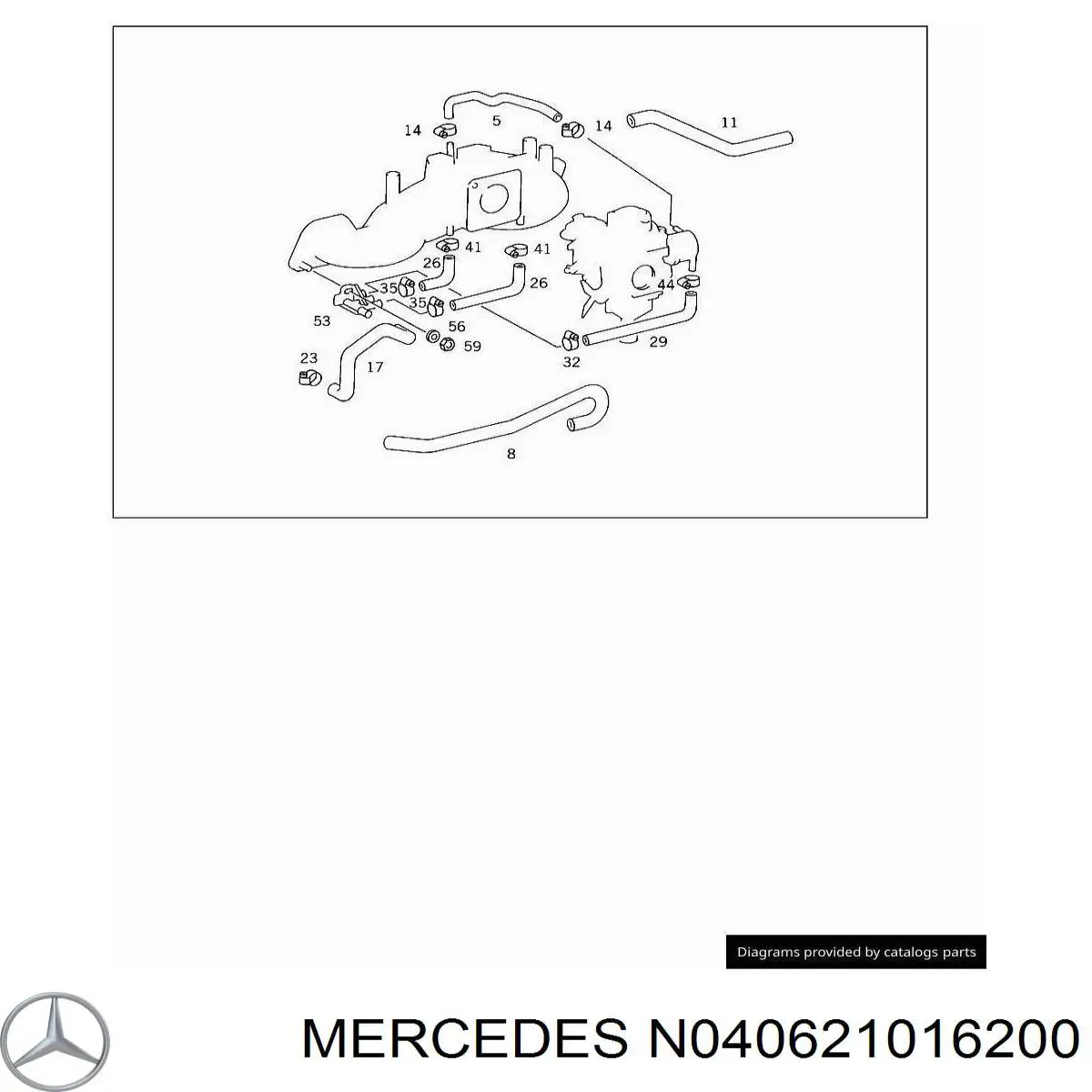 N040621016200 Mercedes 