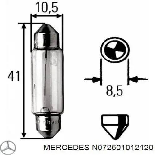  72601012120 Mercedes