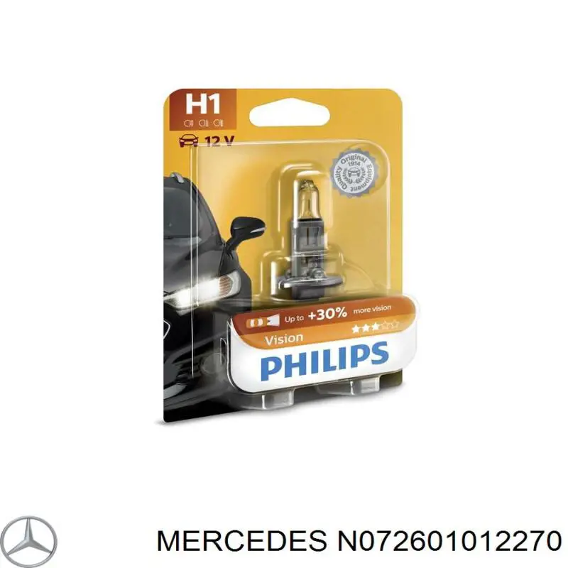 Купить N072601012270 Mercedes Лампочка галогенная