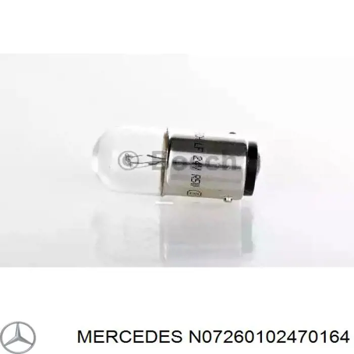 N07260102470164 Mercedes лампочка