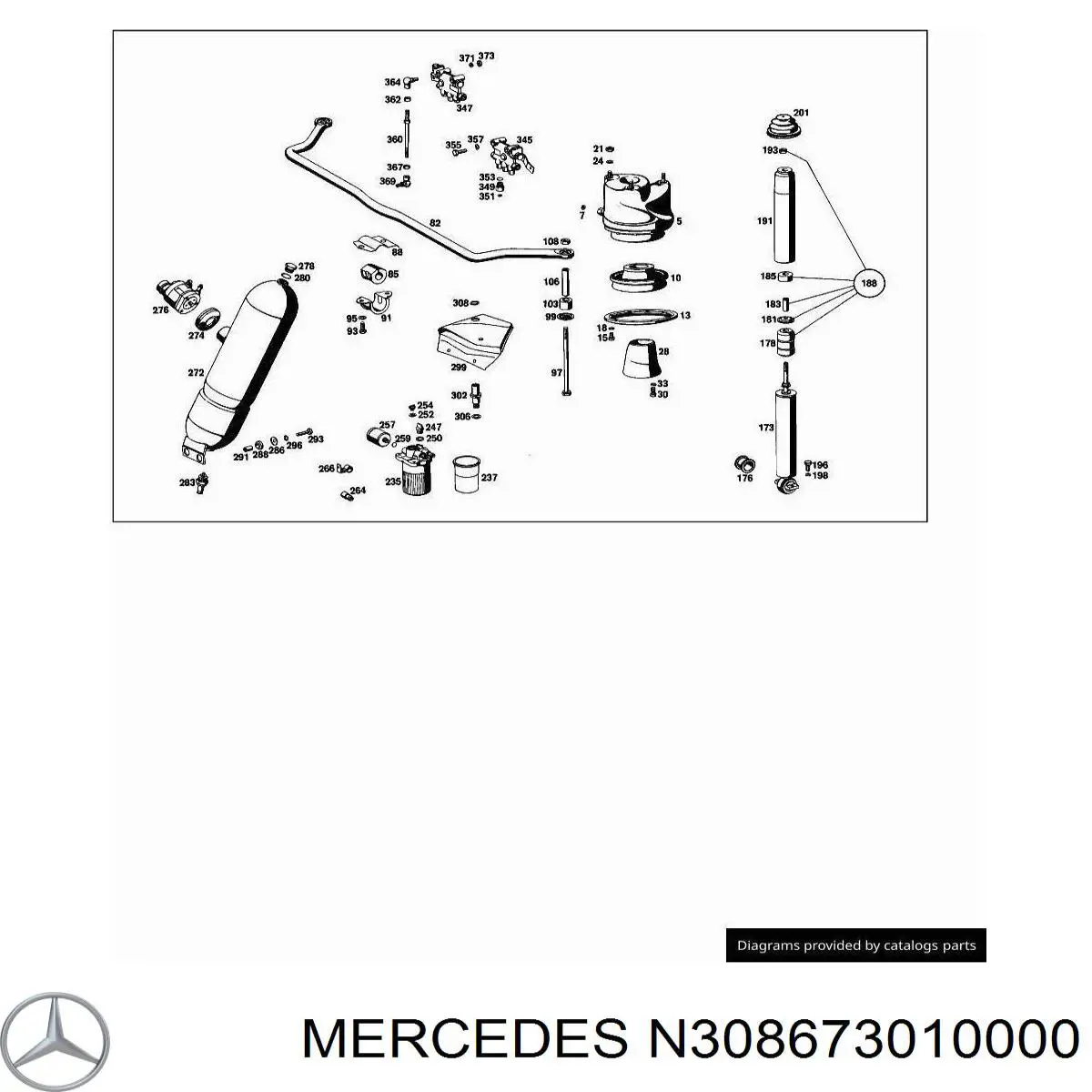 N308673010000 Mercedes 