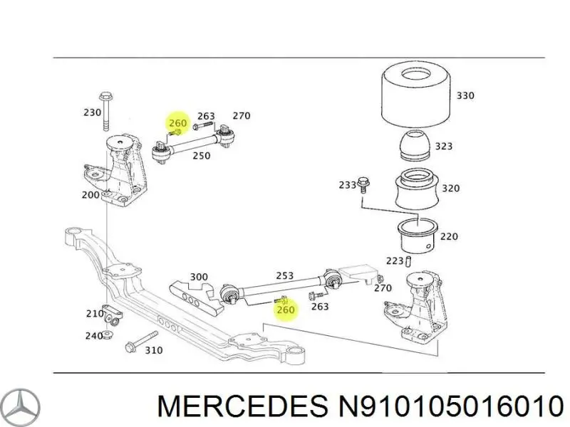  N910105016010 Mercedes