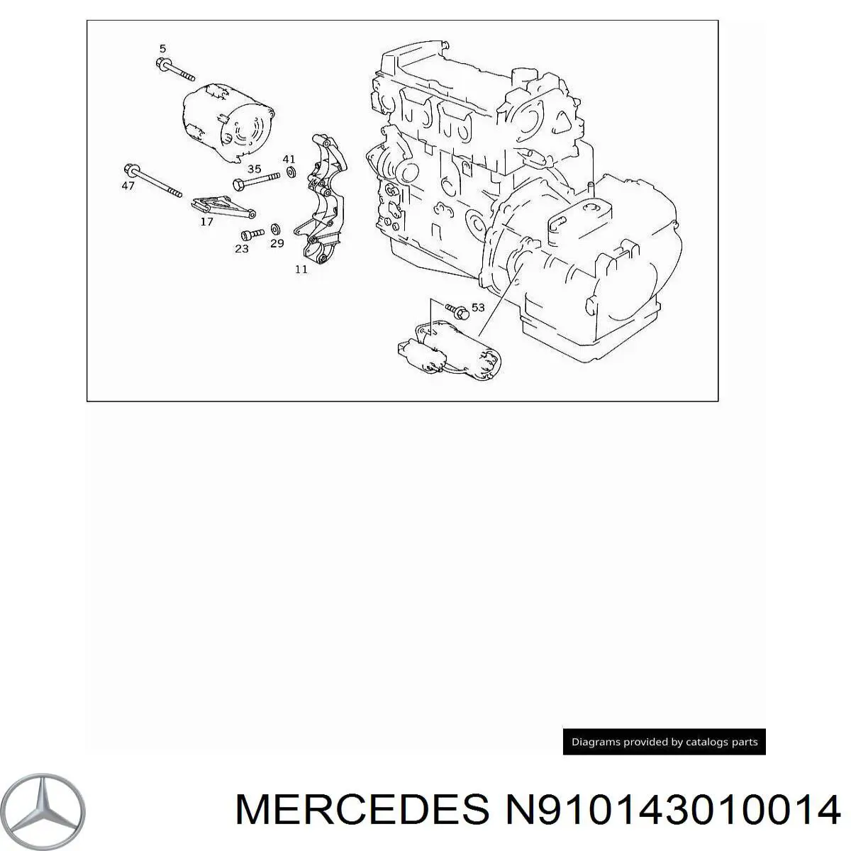 N910143010014 Mercedes 