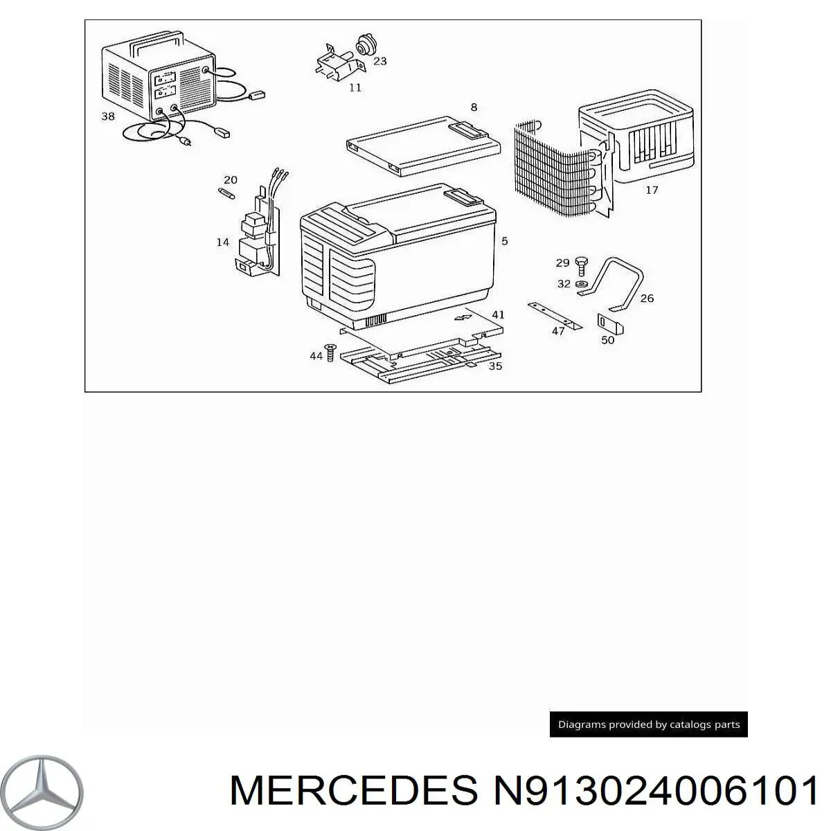  A913024006101 Mercedes