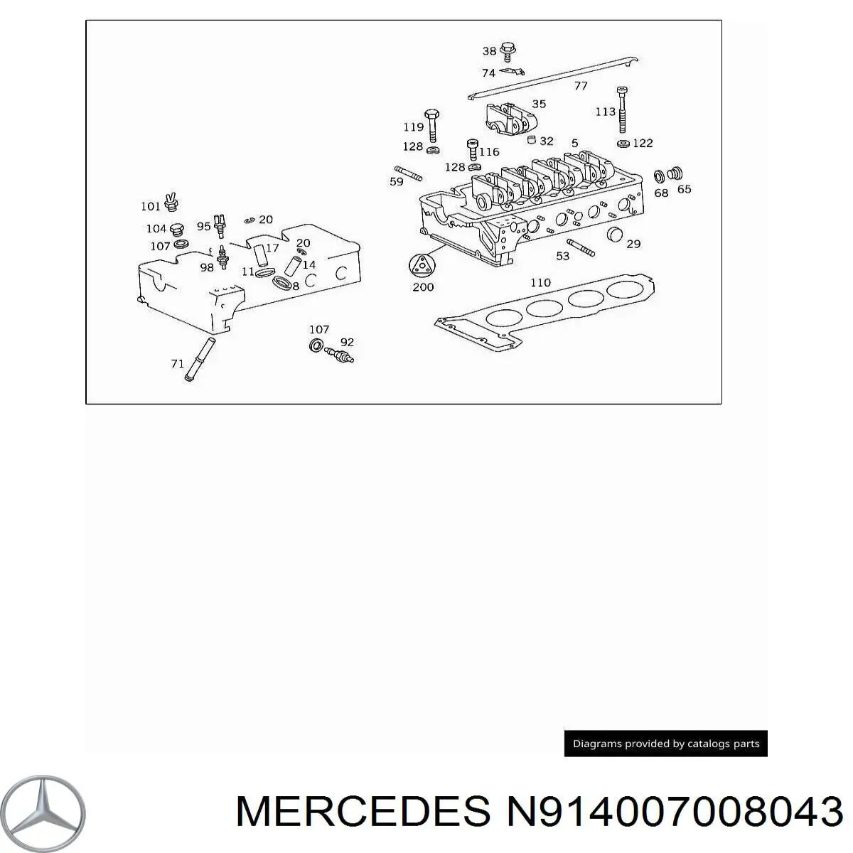 N914007008043 Mercedes 