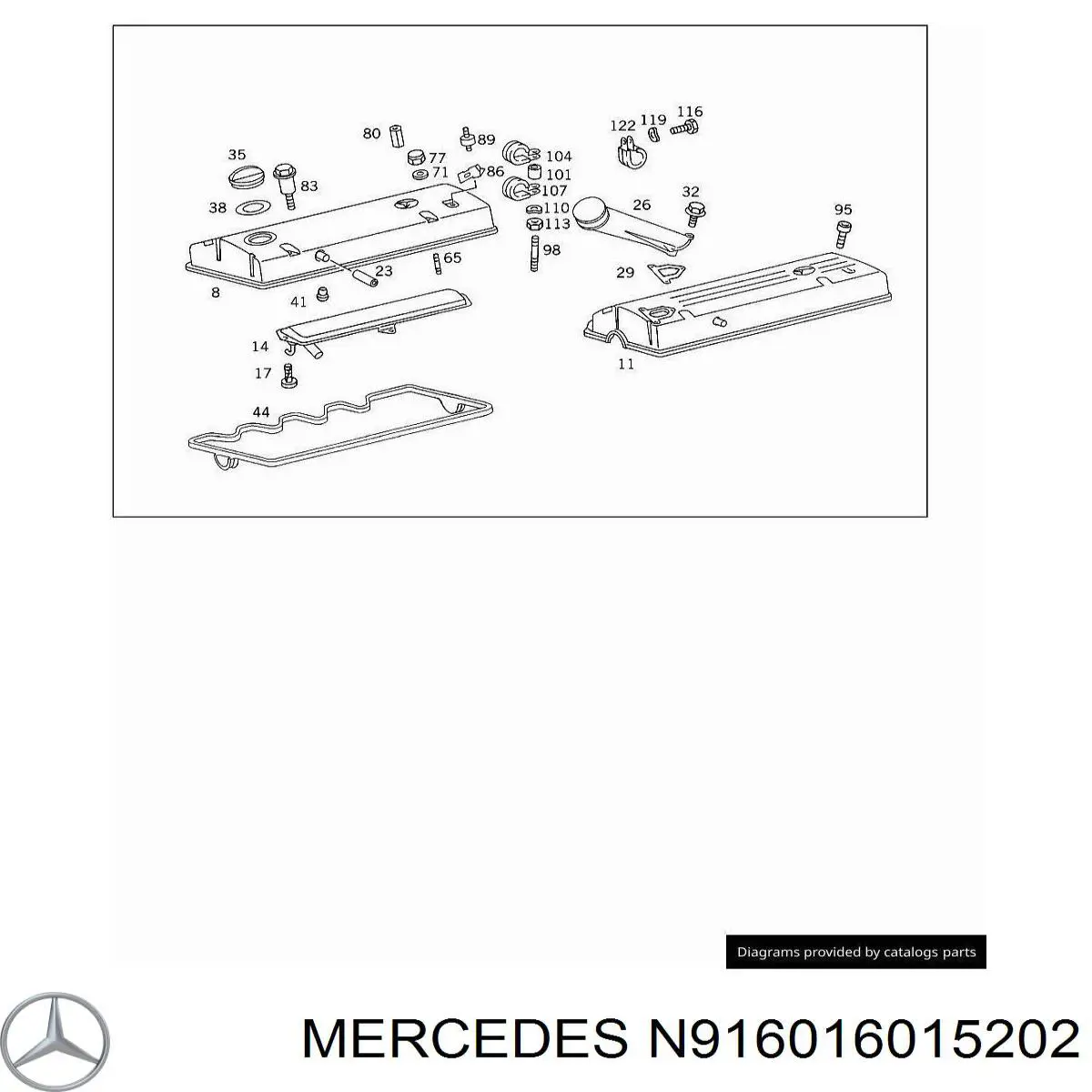 N916016015202 Mercedes 