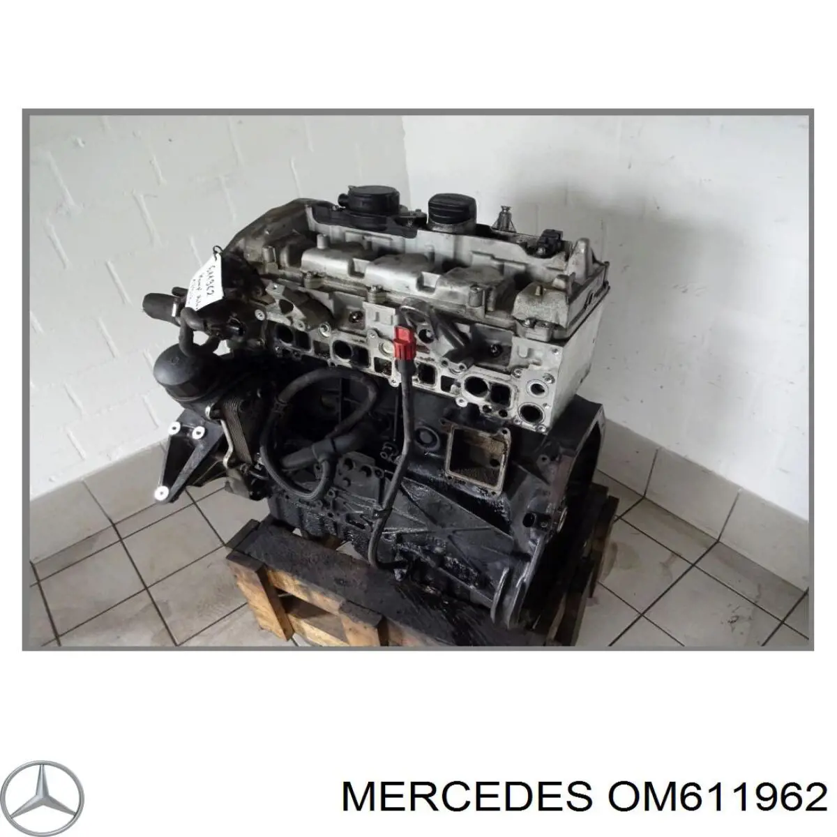 A6110104345 Mercedes двигатель в сборе