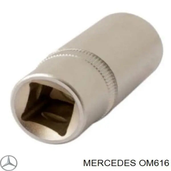 OM616 Mercedes motor montado