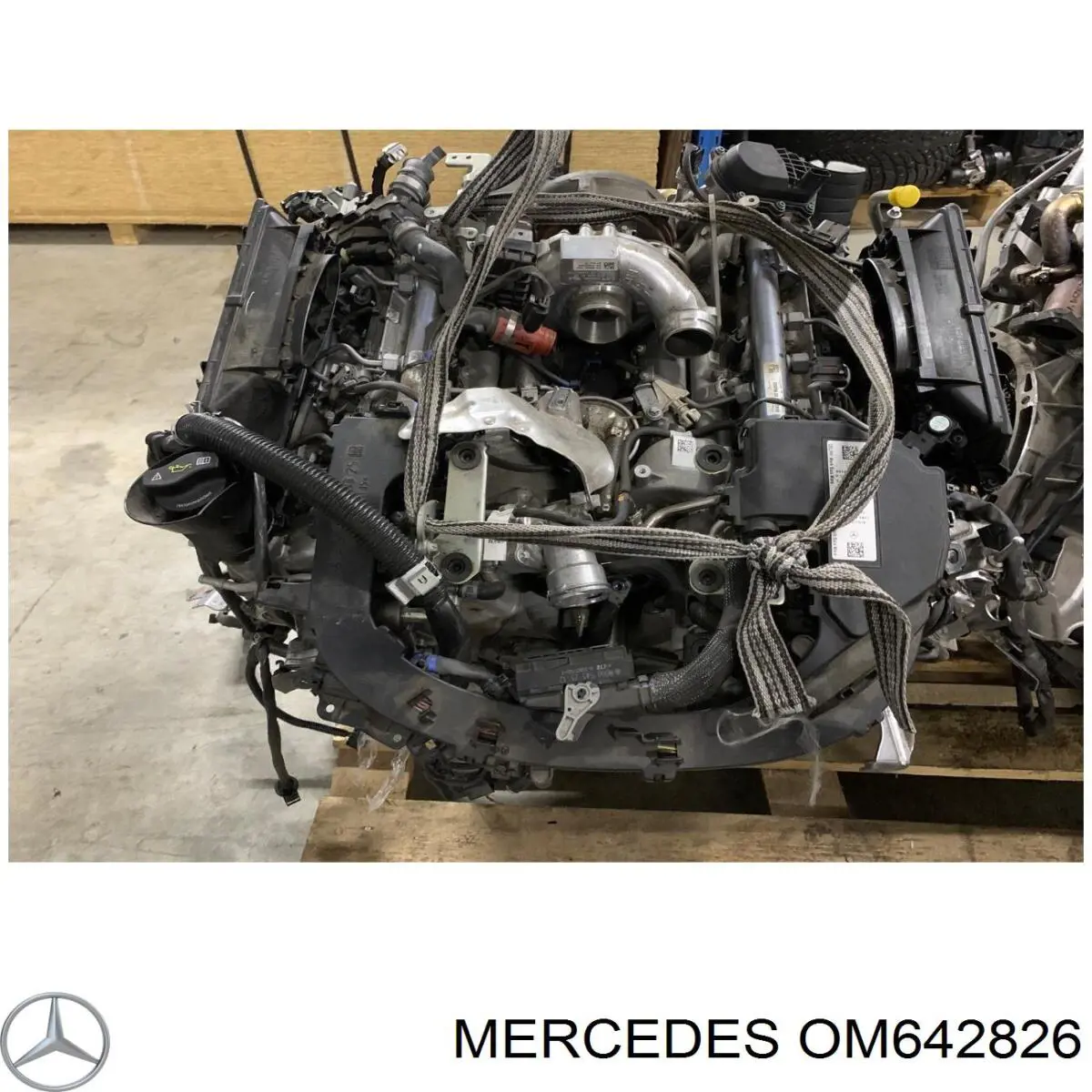 642826 Mercedes Мотор в сборе