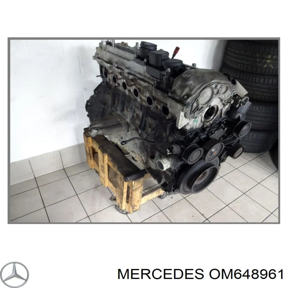 Купить OM648961 Mercedes Двигатель голый