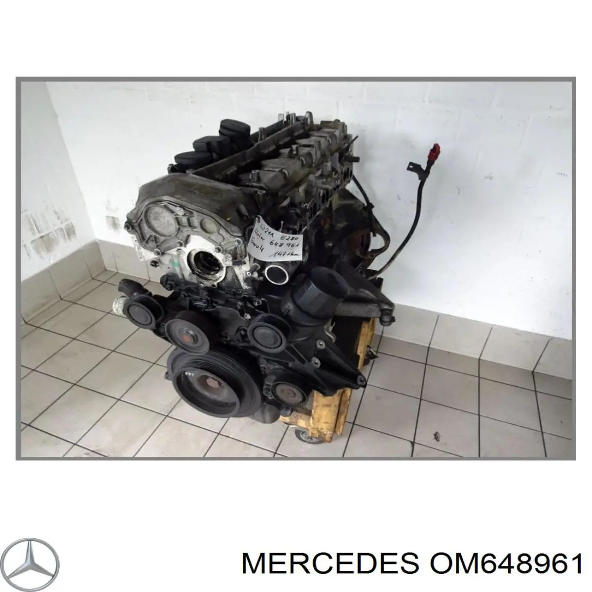 OM648961 Mercedes Мотор в сборе