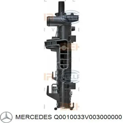 Купить Q0010033V003000000 Mercedes Радиатор водяной