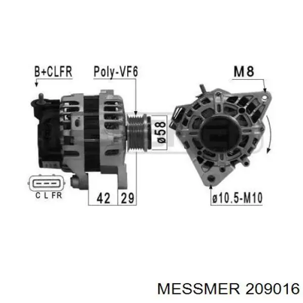 209016 Messmer генератор