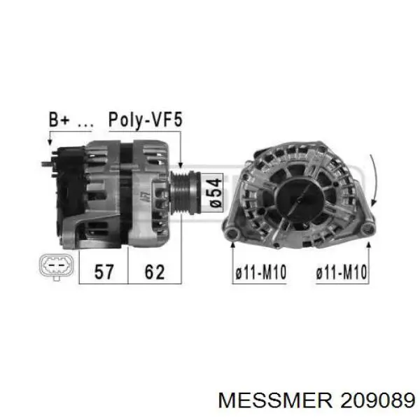 209089 Messmer генератор