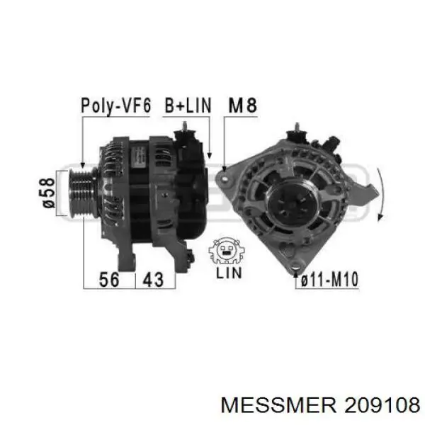 209108 Messmer генератор