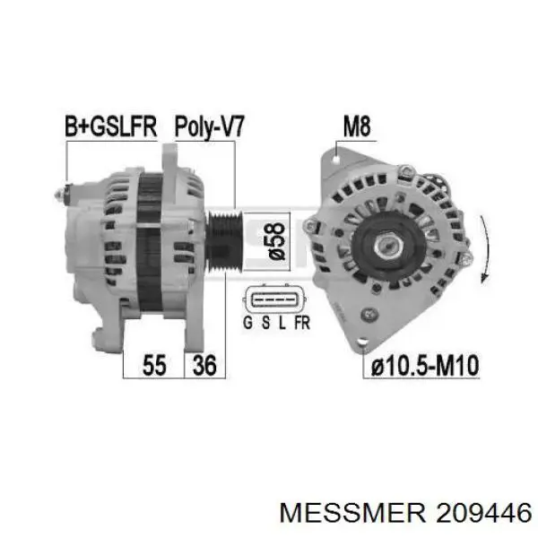 209446 Messmer генератор