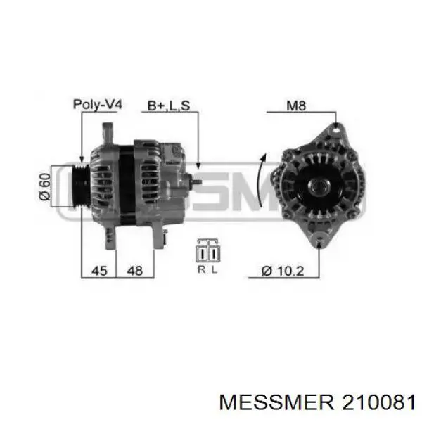 Генератор 210081 Messmer