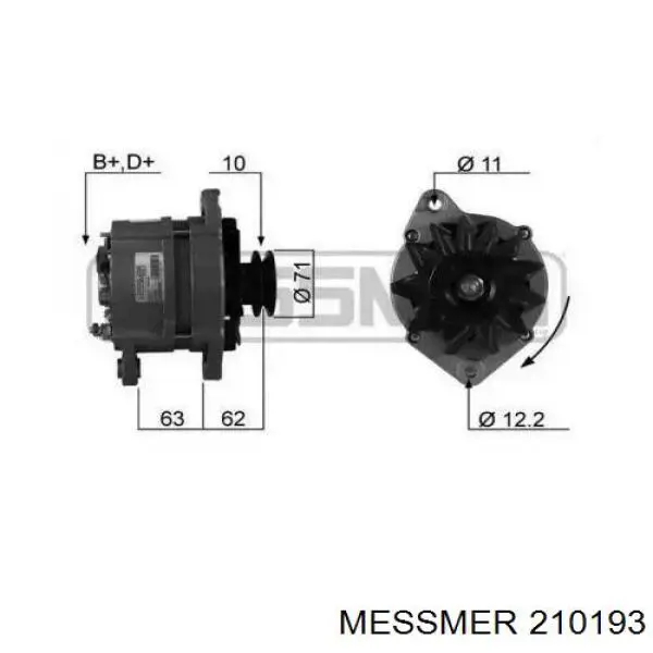 210193 Messmer генератор
